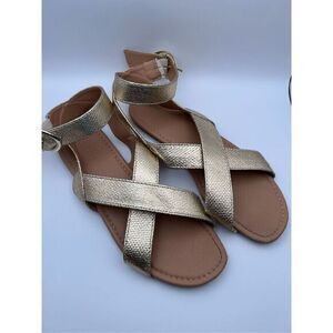 Gold Old Navy Sandals Size 9